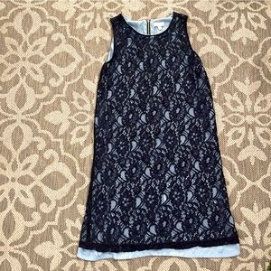 C label lace dress